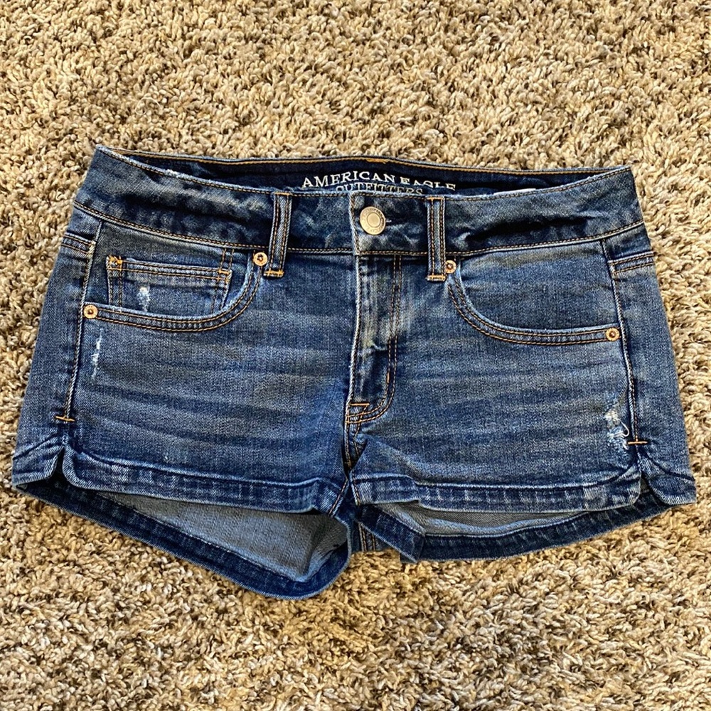 American Eagle denim jean shorts